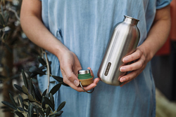 Bouteille d'eau 600ml en acier Black+Blum