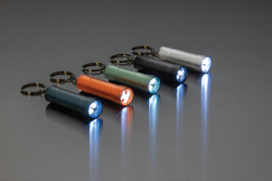 Porte-clés torche en aluminium recyclé RCS Flash
