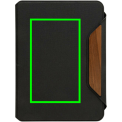 Conférencier A5 en noyer et rPET AWARE™ Teri