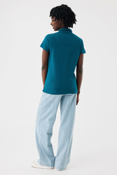 Polo en coton recyclé IQONIQ Yosemite Femme