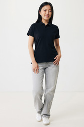 Polo en coton recyclé IQONIQ Yosemite Femme