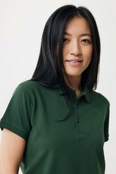 Polo en coton recyclé IQONIQ Yosemite Femme