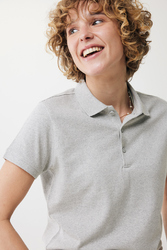 Polo en coton recyclé IQONIQ Yosemite Femme