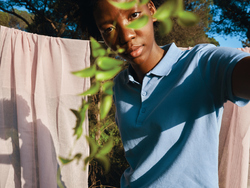 Polo en coton recyclé IQONIQ Yosemite Femme
