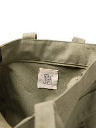 VINGA Tote bag avec zip en toile recyclée Hilo AWARE™