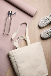 VINGA Tote bag avec zip en toile recyclée Hilo AWARE™