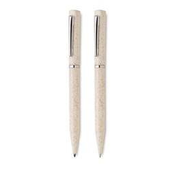 PEAT Set de stylo paille blé/ABS