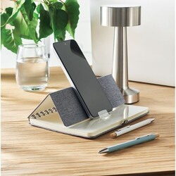 STRATA Cahier A5 support de téléphone