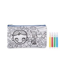 KIDDO Trousse à crayons avec feutres