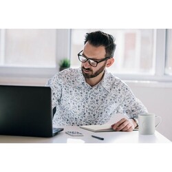 NOTA Cahier A5 en PU avec stylo