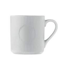 RIBMUG Tasse céramique striée 340 ml