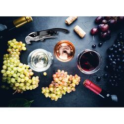 Sommelier 'Rioja', double levier, noir