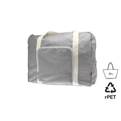 Sac de voyage pliable 'Tenerife', gris chiné RPET