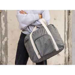 Sac de voyage pliable 'Tenerife', gris chiné RPET