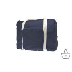 Sac de voyage pliable 'Tenerife', polycoton bleu nuit