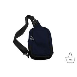Sacoche bandoulière 'Almeria', polycoton bleu nuit