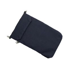 Pochette 'Toledo', polycoton bleu nuit