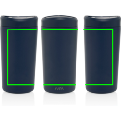 Mug 400ml en acier recyclé RCS Avira Alix
