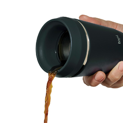 Mug 235 ml avec couvercle 360 en acier recyclé Topl