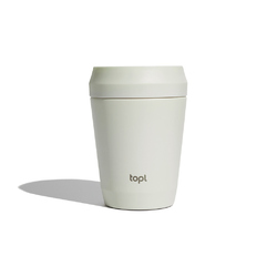 Mug 235 ml avec couvercle 360 en acier recyclé Topl