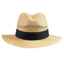 Chapeau paille dorée PANAMA