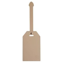 Etiquette bagage cuir régénéré MILOU