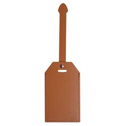Etiquette bagage cuir régénéré MILOU