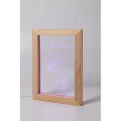 Trophée Lampe Led Woodiframe