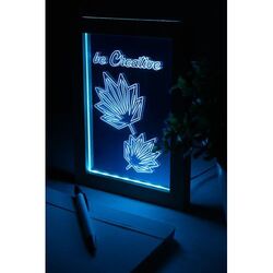 Trophée lampe LED Woodiframe