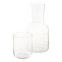 Set avec un verre et une carafe Palmer