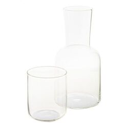 Set avec un verre et une carafe Palmer
