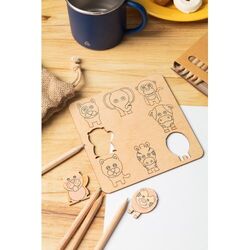 Jeu de coloriage avec associations de formes Matchmor