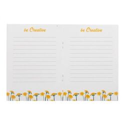 carnet de notes personnalisé en papier ensemencé CreaNote Plus A6 Seed