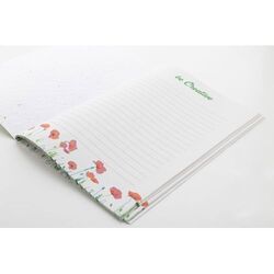 carnet de notes personnalisé en papier ensemencé CreaNote Plus A5 Seed