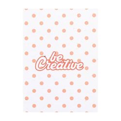 carnet de notes personnalisé en papier ensemencé CreaNote A6 Seed