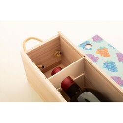 Boiîte cadeau pour une bouteille de vin VinoBox