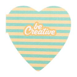 Bloc-notes coeur CreaStick Seed Heart