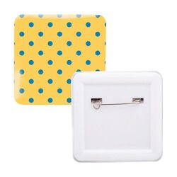 Badge fermeutre épingle SquareBadge Maxi