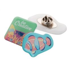 badge époxy sur-mesure EpoBadge Midi