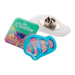 badge époxy sur-mesure EpoBadge Midi