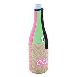 Housse isotherme en RPET pour bouteille de vin VinoPrint