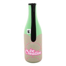 Housse isotherme en RPET pour bouteille de vin VinoPrint