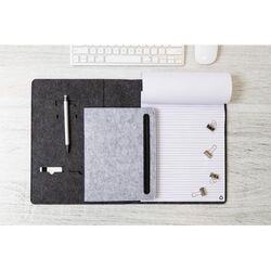 Conférencier en feutrine RPET Refelt Meet A5