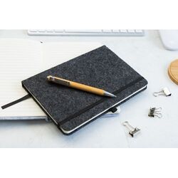 Carnet de notes en feutrine RPET Refelt Note A5