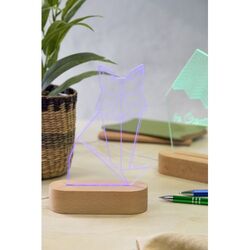 Trophée lampe LED Woodify