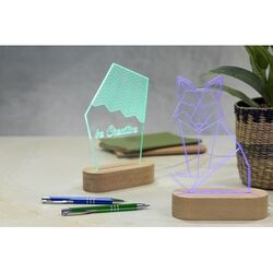 Trophée Lampe Led Woodify