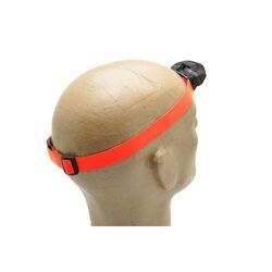 Bandeau 2,5cm pour lampes frontales 3W 'Sirius', orange