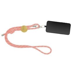 Lanyard pour smartphone 'Madrid', RPET rouge