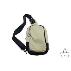 Sacoche bandoulière 'Almeria', polycoton beige