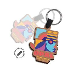 PORTE CLE SUR-MESURE MDF EP.3 mm MAXI 40 cm2